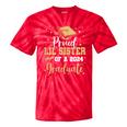 Proud Lil Sister Of A 2024 Graduate Class Of 24 Senior Grad Tie-Dye T-shirts RedTie-Dye