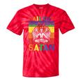 Retro Lgbt Rainbow Flag Hail Gay Satan Lgbt Goth Gay Pride Tie-Dye T-shirts RedTie-Dye