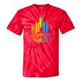 Retro Pittsburgh Skyline Rainbow Lgbt Lesbian Gay Pride Tie-Dye T-shirts RedTie-Dye