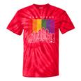 San Diego California Lgbt Pride Rainbow Flag Tie-Dye T-shirts RedTie-Dye