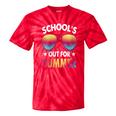 School's Out For Summer Happy Last Day Of School Teachers Tie-Dye T-shirts RedTie-Dye