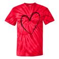 Taylor First Name I Love Taylor Girl With Heart Tie-Dye T-shirts RedTie-Dye