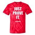 Teacher Just Prove It Text Evidence Tie-Dye T-shirts RedTie-Dye