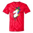 Unicorn Mardi Gras Magical Street Parade Tie-Dye T-shirts RedTie-Dye
