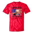 Wanted Donald Trump For President 2024 Trump Shot Flag Tie-Dye T-shirts RedTie-Dye