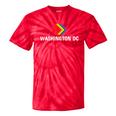 Washington Dc Map Gay Pride Rainbow Tie-Dye T-shirts RedTie-Dye