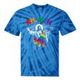Ah Lgbt Gay Pride Jesus Rainbow Flag Tie-Dye T-shirts Blue Tie-Dye