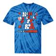 In My Baseball Poppy Era Groovy Baseball Pride Tie-Dye T-shirts Blue Tie-Dye