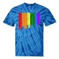 Birmingham Alabama Lgbtq Gay Pride Rainbow Skyline Tie-Dye T-shirts Blue Tie-Dye