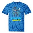 Dabbing 6Th Grade Nailed It Boys 6Th Grade Graduation Tie-Dye T-shirts Blue Tie-Dye