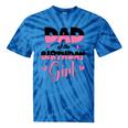 Dad And Mom Of The Birthday Girl Family Matching Party Tie-Dye T-shirts Blue Tie-Dye