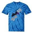 Demisexual Pride Flower Lgbt Gay Flag Gardener Tie-Dye T-shirts Blue Tie-Dye