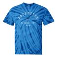 Flower City Usa Hometown Pride Rochester Tie-Dye T-shirts Blue Tie-Dye