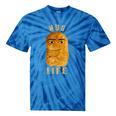 Gegagedigedagedago Nug Life Eye Joe Chicken Nugget Meme Tie-Dye T-shirts Blue Tie-Dye