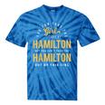 You Can Take The Girl Out Of Hamilton Ohio Oh Roots Hometown Tie-Dye T-shirts Blue Tie-Dye