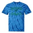 Golf Wife Abandoned Wives Golf Club Golf Tournament Season Tie-Dye T-shirts Blue Tie-Dye