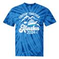 Great Alaska Cruise Trip Cruising Together 2024 Tie-Dye T-shirts Blue Tie-Dye