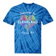 Hometown Rainbow Pride Heart Someone In Cleveland Loves Me Tie-Dye T-shirts Blue Tie-Dye