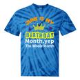 It's My Birthday June Month Groovy Birthday Novelty Tie-Dye T-shirts Blue Tie-Dye