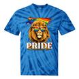 Lgbt Lion Gay Pride Lgbtq Rainbow Flag Sunglasses Tie-Dye T-shirts Blue Tie-Dye