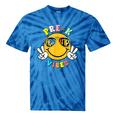 Pre K School Field Trip Vibes Groovy Field Day 2024 Tie-Dye T-shirts Blue Tie-Dye