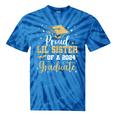 Proud Lil Sister Of A 2024 Graduate Class Of 24 Senior Grad Tie-Dye T-shirts Blue Tie-Dye