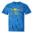 Rainbow Colorful Graffiti Style San Francisco City Skyline Tie-Dye T-shirts Blue Tie-Dye