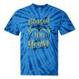 Religious Blessed By God For 100 Years Happy 100Th Birthday Tie-Dye T-shirts Blue Tie-Dye