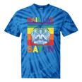 Retro Lgbt Rainbow Flag Hail Gay Satan Lgbt Goth Gay Pride Tie-Dye T-shirts Blue Tie-Dye