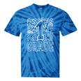 Typography 1St Grade Team Student Teacher Tie-Dye T-shirts Blue Tie-Dye