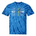 Washington Dc Pride Lgbt Rainbow Tie-Dye T-shirts Blue Tie-Dye