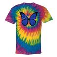 European Union Butterfly Pride European Union Flag Eu Tie-Dye T-shirts Rainbox Tie-Dye