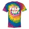 Field Day Kindergarten K Orange 2024 Boy Girl Teacher Tie-Dye T-shirts Rainbox Tie-Dye