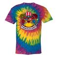 Firequacker 4Th Of July Rubber Duck Usa Flag Tie-Dye T-shirts Rainbox Tie-Dye