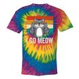 I Go Meow Singing Cat Meme Kitten Lovers Mom Women Tie-Dye T-shirts Rainbox Tie-Dye