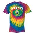 Kelso Wa Washington Flag Vintage Usa Sports Women Tie-Dye T-shirts Rainbox Tie-Dye