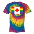 Lgbt Gay Pride Rainbow Canadian Flag Tie-Dye T-shirts Rainbox Tie-Dye