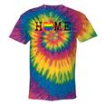 Ohio Rainbow Pride Home State Map Tie-Dye T-shirts Rainbox Tie-Dye
