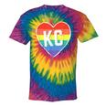 Vintage Rainbow Heart Kc Tie-Dye T-shirts Rainbox Tie-Dye