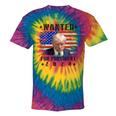 Wanted Donald Trump For President 2024 Trump Shot Flag Tie-Dye T-shirts Rainbox Tie-Dye