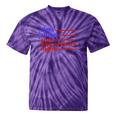 4Th Of July Stars Stripes And Reproductive Rights Womens Tie-Dye T-shirts Purple Tie-Dye