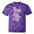 Asian American Pride Stop Asian Hate Distressed Tie-Dye T-shirts Purple Tie-Dye
