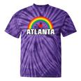 Atlanta Gay Pride Month Festival 2019 Rainbow Heart Tie-Dye T-shirts Purple Tie-Dye