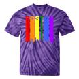 Boston Massachusetts Lgbtq Gay Pride Rainbow Skyline Tie-Dye T-shirts Purple Tie-Dye