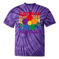 Electrician Rainbow Lgbtq Gay Pride Lesbian Retro Groovy Tie-Dye T-shirts Purple Tie-Dye