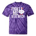 Fight Me U Lil Bitch Strong Goose Duck Gym Workout Fitness Tie-Dye T-shirts Purple Tie-Dye