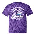 Great Alaska Cruise Trip Cruising Together 2024 Tie-Dye T-shirts Purple Tie-Dye