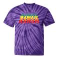 Hawaii State Gay Pride Rainbow Word Tie-Dye T-shirts Purple Tie-Dye