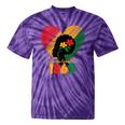 Junenth Black Remembering My Ancestors Tie-Dye T-shirts Purple Tie-Dye