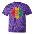 Junenth Sunflower African American Junenth Tie-Dye T-shirts Purple Tie-Dye
